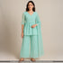 Thread Embroidered Kota Cotton Fabric-F3676